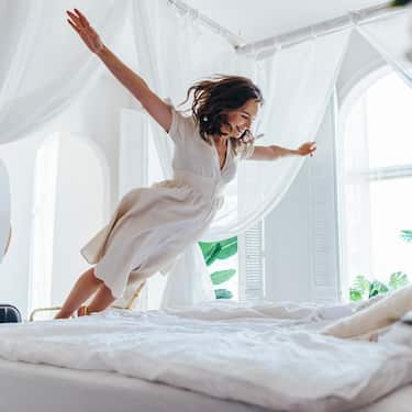 Colchón ergonómico 90x200 cm Supportho Premium 7 zonas, altura 18 cm, nivel de firmeza H2/H3 + cubrecolchón / mattress topper 90 x 200 cm