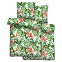 Paquete doble de ropa de cama de microfibra seersucker 155 x 220 + 80 x 80 cm