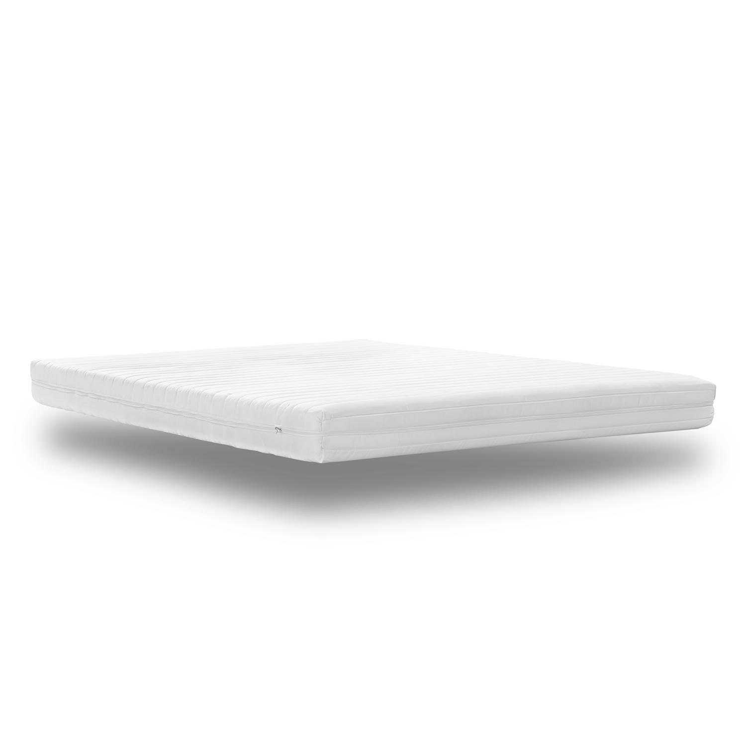 View – Cold foam mattress K16 160 x 200 cm H2 + H3 16 cm high + CloudComfort Basic gel-flake pillow 40 x 80 cm