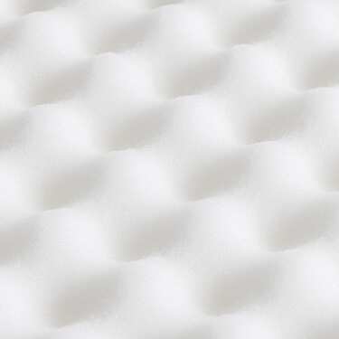 Supportho premium kallskumstopp 100 x 200 cm H3, höjd 9 cm, hårdhetsgrad H3 med antibakteriellt överdrag + CloudComfort Basic gel-flingkudde 40 x 80 cm