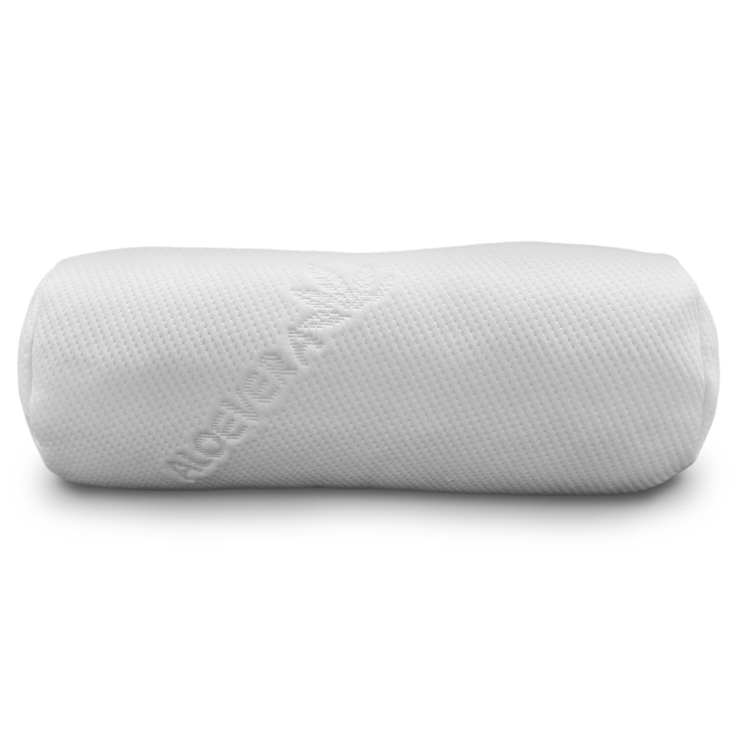 Travel set consisting of: 2 x knee and neck roll visco 40 x 15 cm + 2 x Sleezzz® Smart blanket 150 x 200 cm