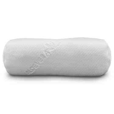 Rejsesæt bestående af: 2 x visco-knæ- og nakkerulle 40 x 15 cm + 2 x Sleezzz® Smart hygge-tæppe 150 x 200 cm