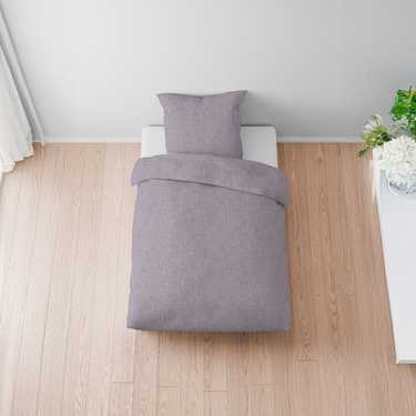 Ropa de cama de muselina Sleezzz® morada 155 x 220 cm + 80 x 80 cm