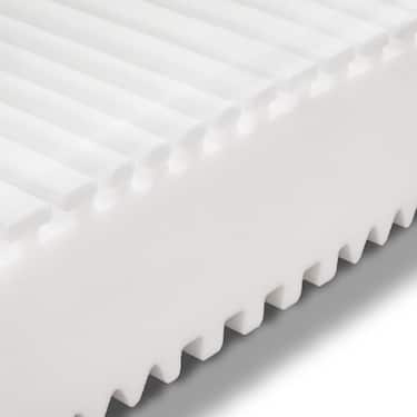 Colchão Sleezzz Superior de 7 zonas 160 x 200 cm, altura 21 cm, nível de firmeza H3/H4