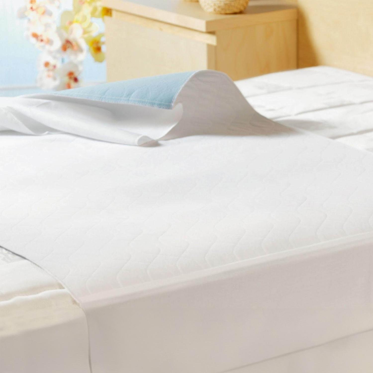 Cubrecolchón de vellón absorbente impermeable Sleezzz Vital, 75 x 90 cm, para proteger el colchón en un paquete de 10