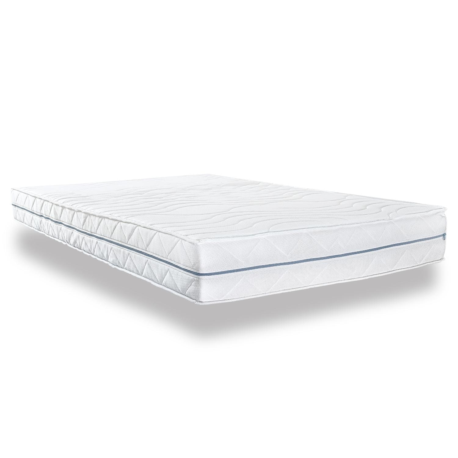 Ergonomic mattress 140x200 cm 7-zone Supportho Premium, height 18 cm, firmness level H2/H3 + CloudComfort Basic microfiber bed set 135 x 200 cm + 80 x 80 cm