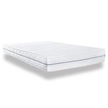 Colchón ergonómico 140x200 cm Supportho Premium de 7 zonas, altura 18 cm, nivel de firmeza H2/H3 + juego de cama CloudComfort Basic de microfibra 135 x 200 cm + 80 x 80 cm