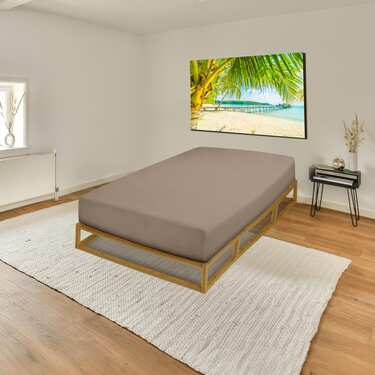 Lote sorpresa de 10 sábanas bajeras de jersey de 90 x 190 - 100 x 200 cm