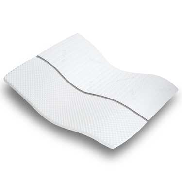 Online returnering af koldskumstoppe Supportho Premium topper 180 x 200 cm H3, højde 9 cm, hårdhedsgrad H3 med antibakterielt betræk