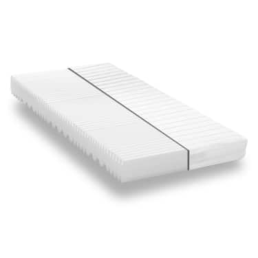 Kallskumsmadrass K16 90 x 190 cm, höjd 16 cm, fasthetsnivå H2/H3 + CloudComfort Basic gel-flingkudde 40 x 80 cm utan kostnad
