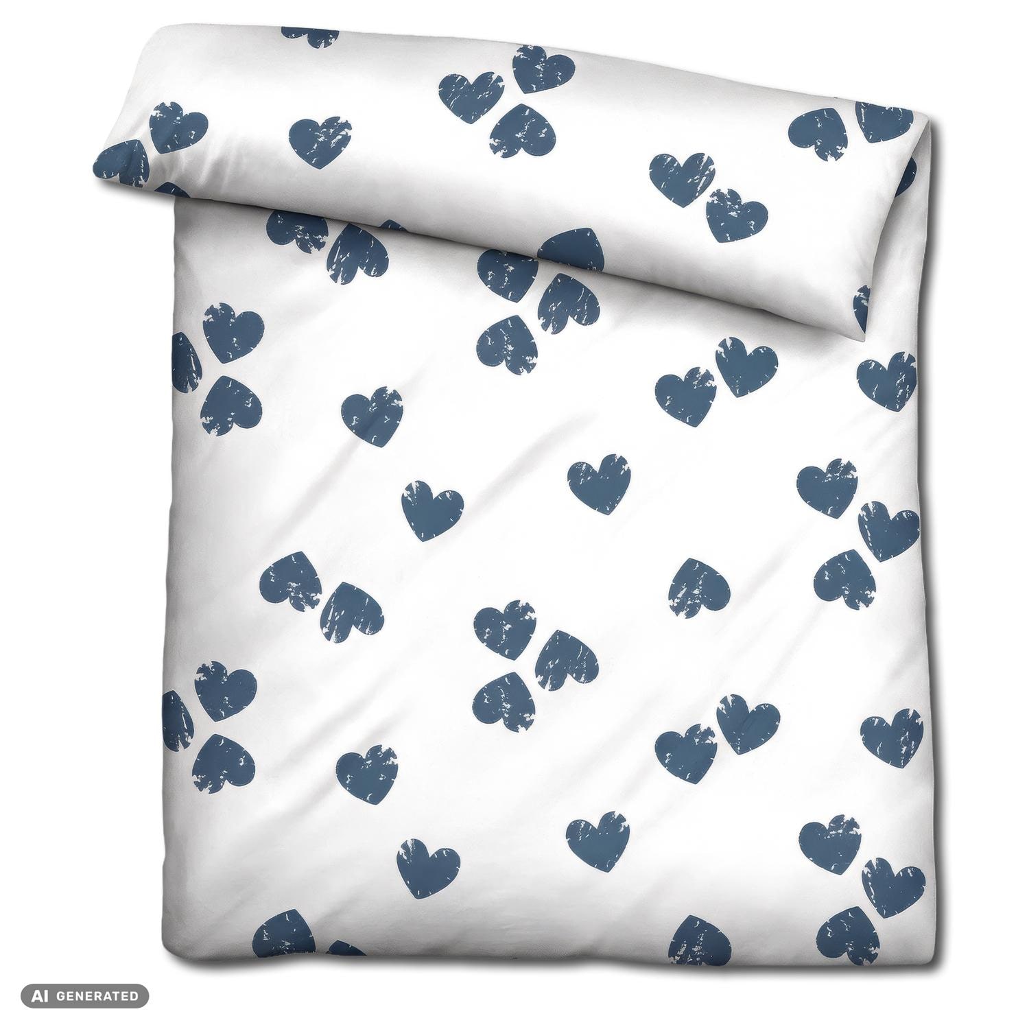 Juego de ropa de cama Renforcé de dos piezas: 140 x 200 cm + 70 x 90 cm