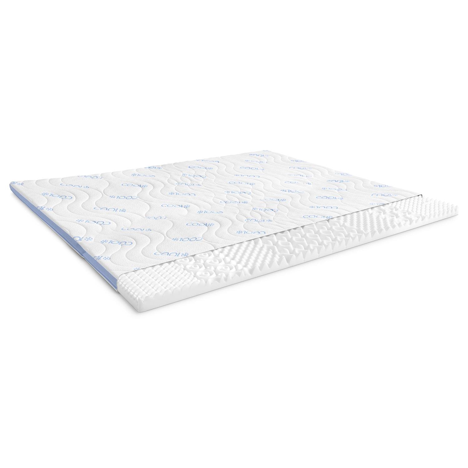 Construction and layers – CloudComfort Cool topper 140 x 200 cm H2/H3