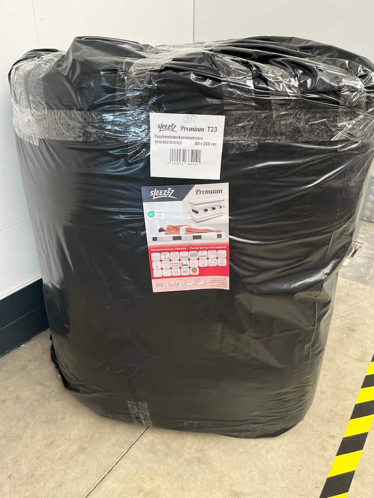 Онлайн повернення 7-зонний пружинний матрац Sleezzz Premium 90 x 200 см, висота 23 см, рівень жорсткості H2/H3