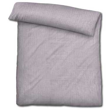 Ropa de cama de muselina Sleezzz® morada 155 x 220 cm + 80 x 80 cm