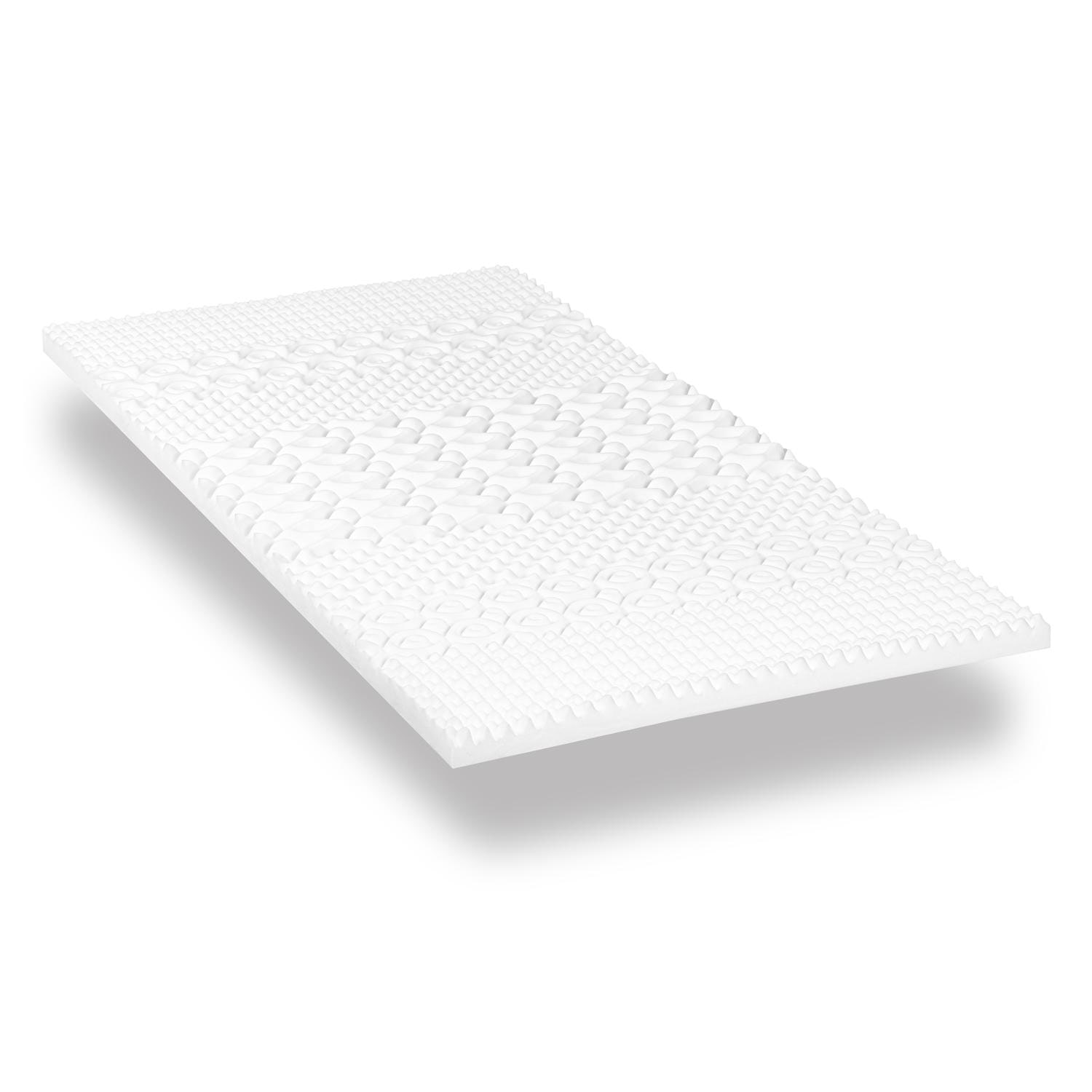 Construction and layers – CloudComfort Cool topper 90 x 200 cm H2/H3 + CloudComfort Basic gel-flake pillow 40 x 80 cm