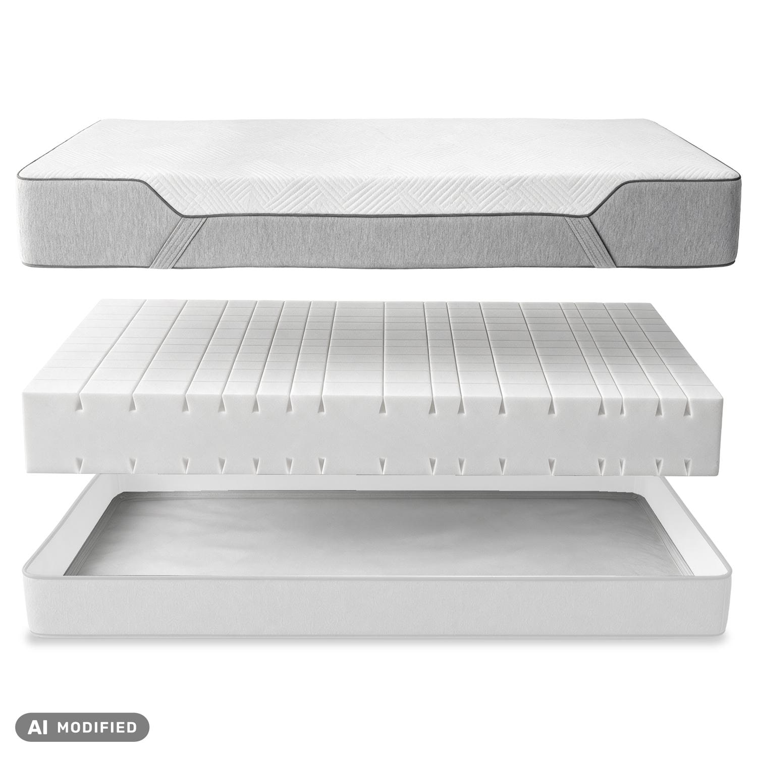 Colchón DeepComfort de 7 zonas, 90 x 210 cm, H3/H4