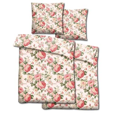 Paquete doble de ropa de cama de microfibra CloudComfort Basic Camelie 135 x 200 + 80 x 80 cm