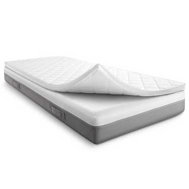 Topper de espuma de confort T6 160 x 200 cm, altura 6 cm, nivel de firmeza H3