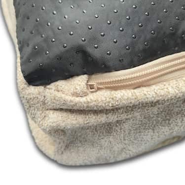 120 x 80 x 11 cm jel pullu köpek matı XL boy, çıkarılabilir battaniyeli