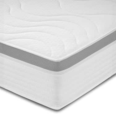 Colchón de muelles ensacados ergonómico de 7 zonas Sleezzz Diamond T1000 100 x 200 cm, altura 23 cm, nivel de firmeza H2/H3, 1000 muelles/2m².