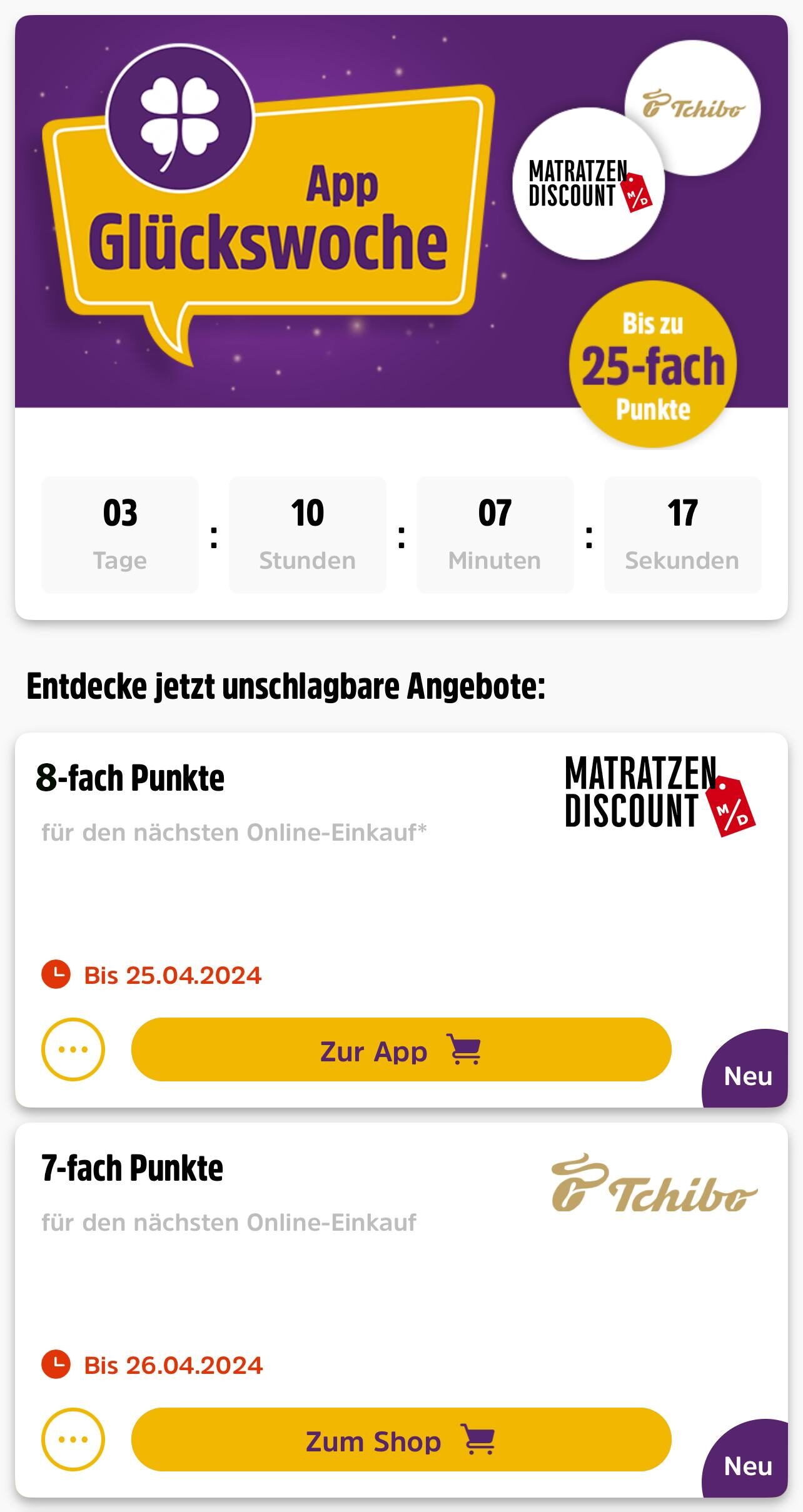 Mit der DeutschlandCard App noch mehr Punkte sammeln