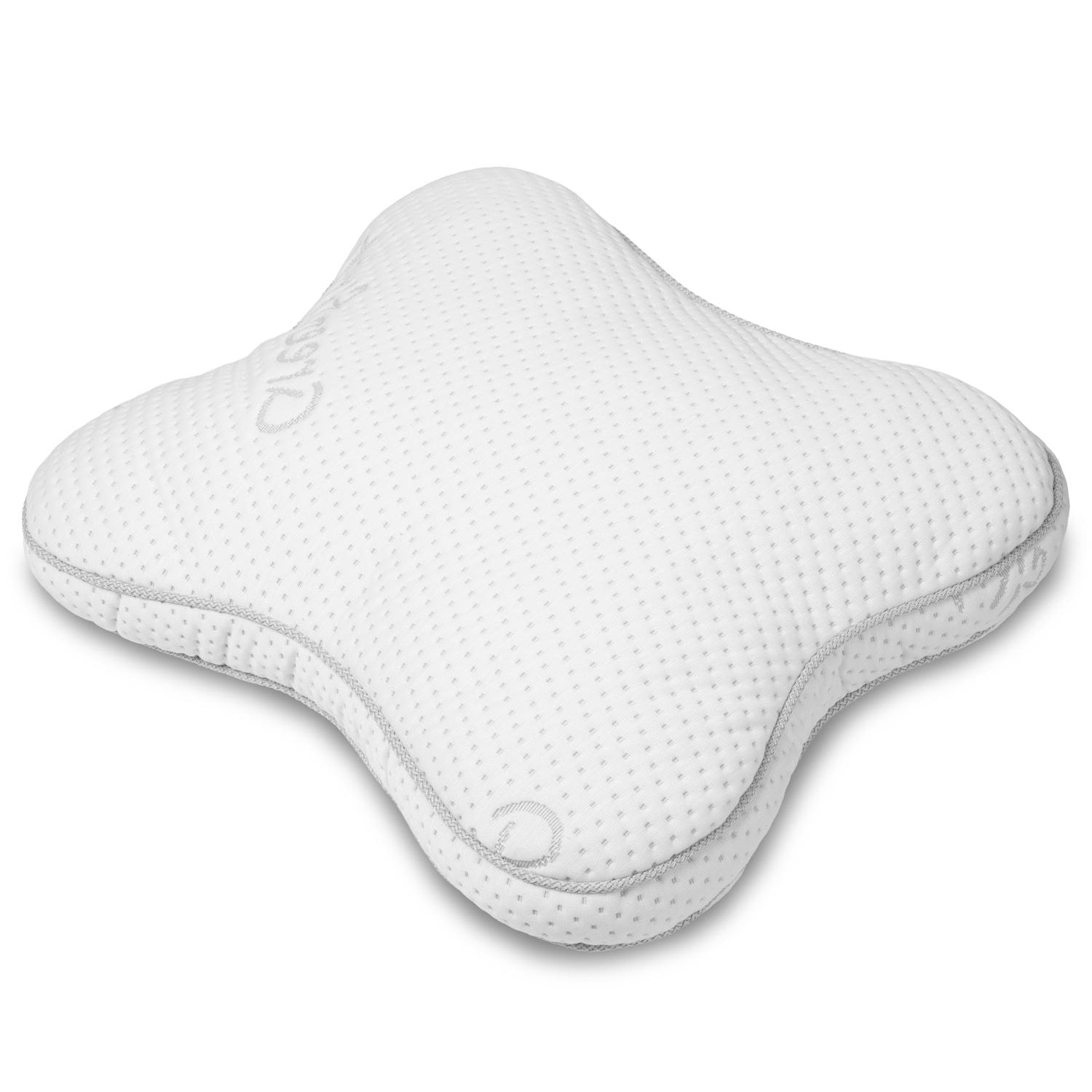 Sleezzz® premium gelskum-kontur- og mavesovepude