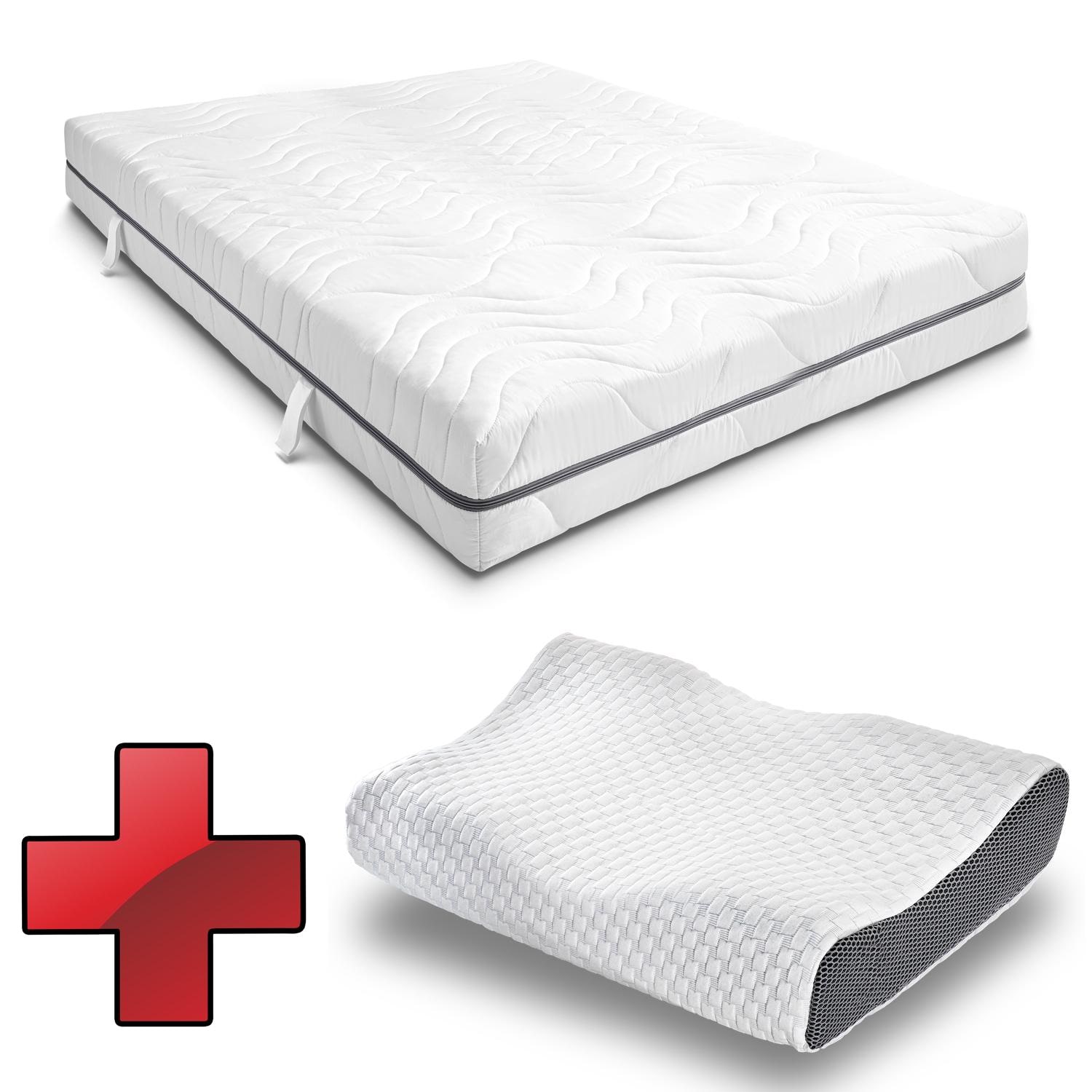 Colchón Sleezzz® Smart 140x190 cm + almohada de gel Sleezzz® Premium