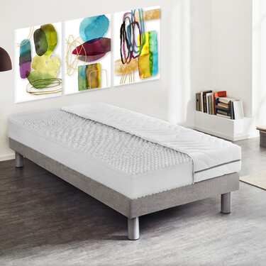 Colchón Dream de espuma confortable de 7 zonas, 100 x 200 cm, H3
