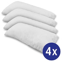 4 x Dream visco kakla atbalsta spilvens 40 x 80 cm 4 x Dream visco kakla atbalsta spilvens 40 x 80 cm