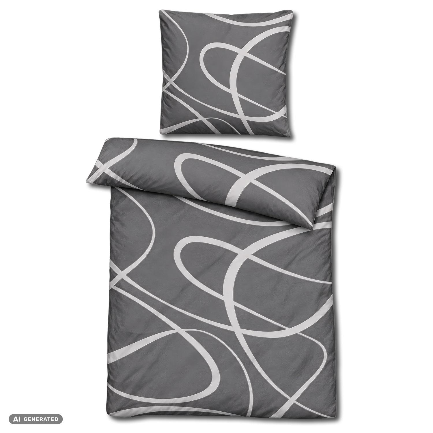 Juego de cama CloudComfort Renforcé Curly 135 x 200 + 80 x 80 cm