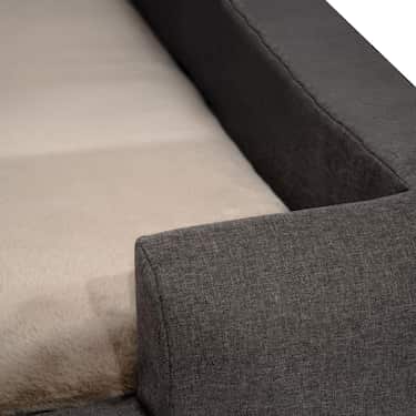 Petzzz ergonomikus kutyaágy Daisy L 115 x 90 x 25 cm, ortopéd belső párnával