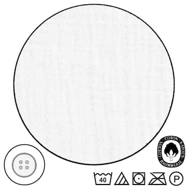 Paquete doble de ropa de cama de muselina Sleezzz® blanca 155 x 220 cm + 80 x 80 cm