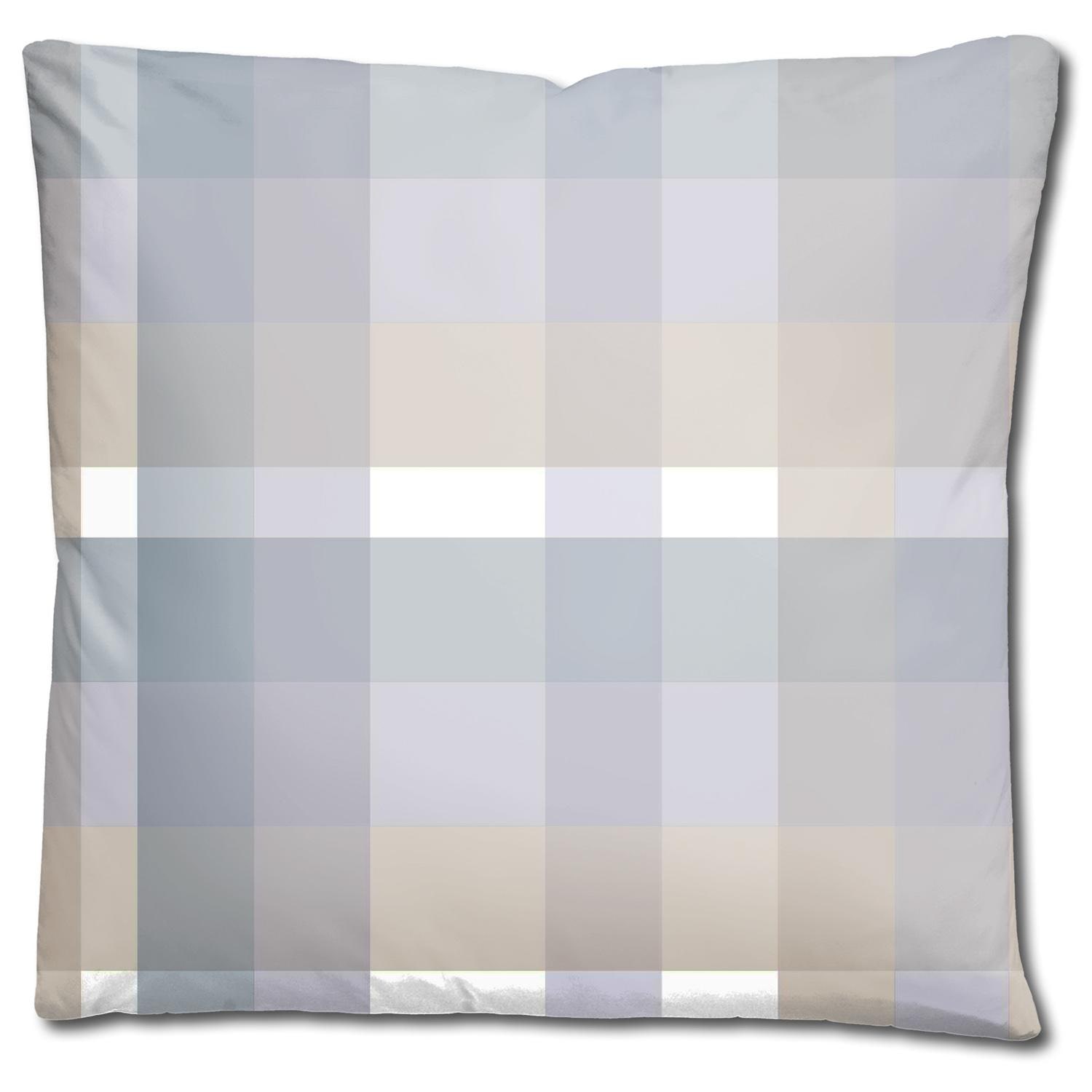 Double pack CloudComfort Basic microfiber bed linen plaid 135 x 200 + 80 x 80 cm