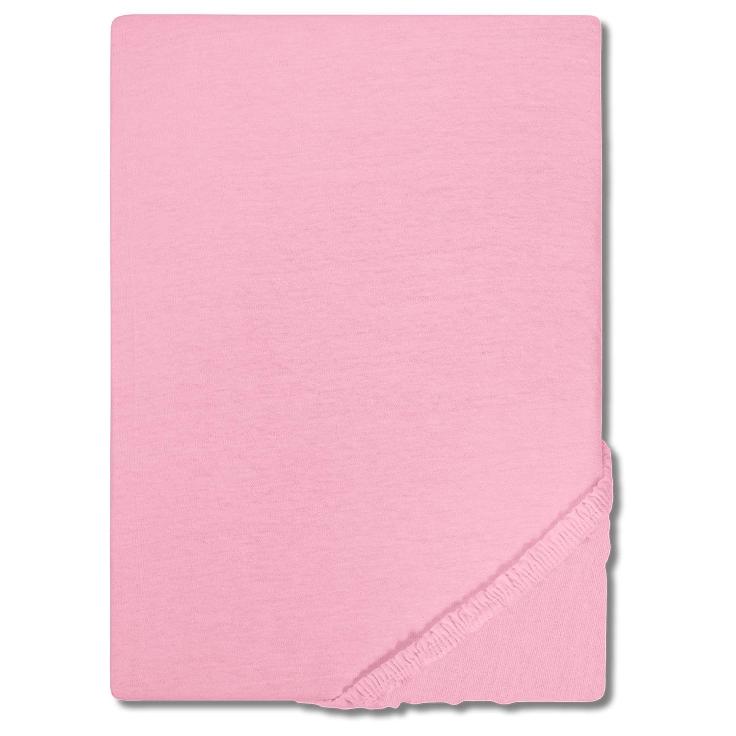 Sábana bajera Setex Molton sarga rosa 90 x 200 cm