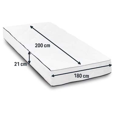 Funda de colchón Sleezzz® Superior 180 x 200 cm, altura 21 cm