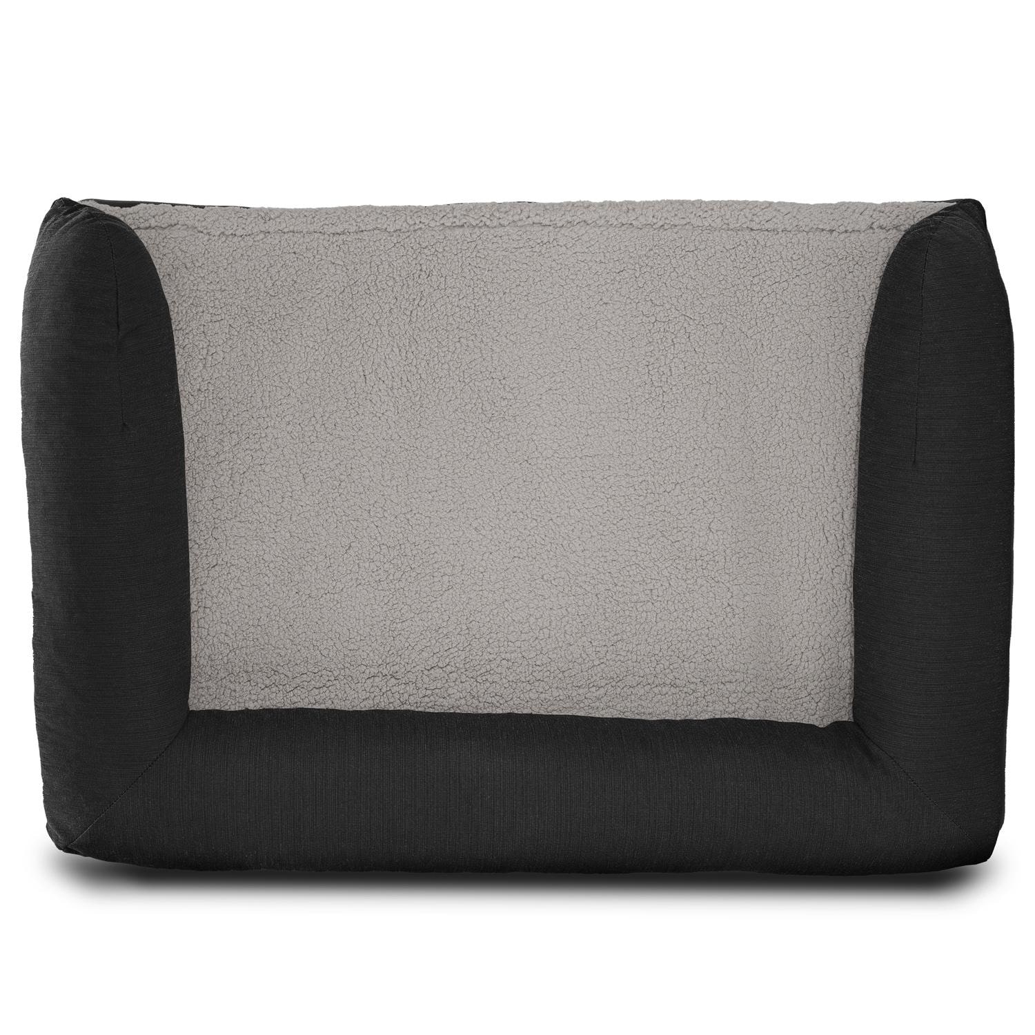 80 x 55 x 23 cm cama ortopédica para perros con respaldo tamaño M