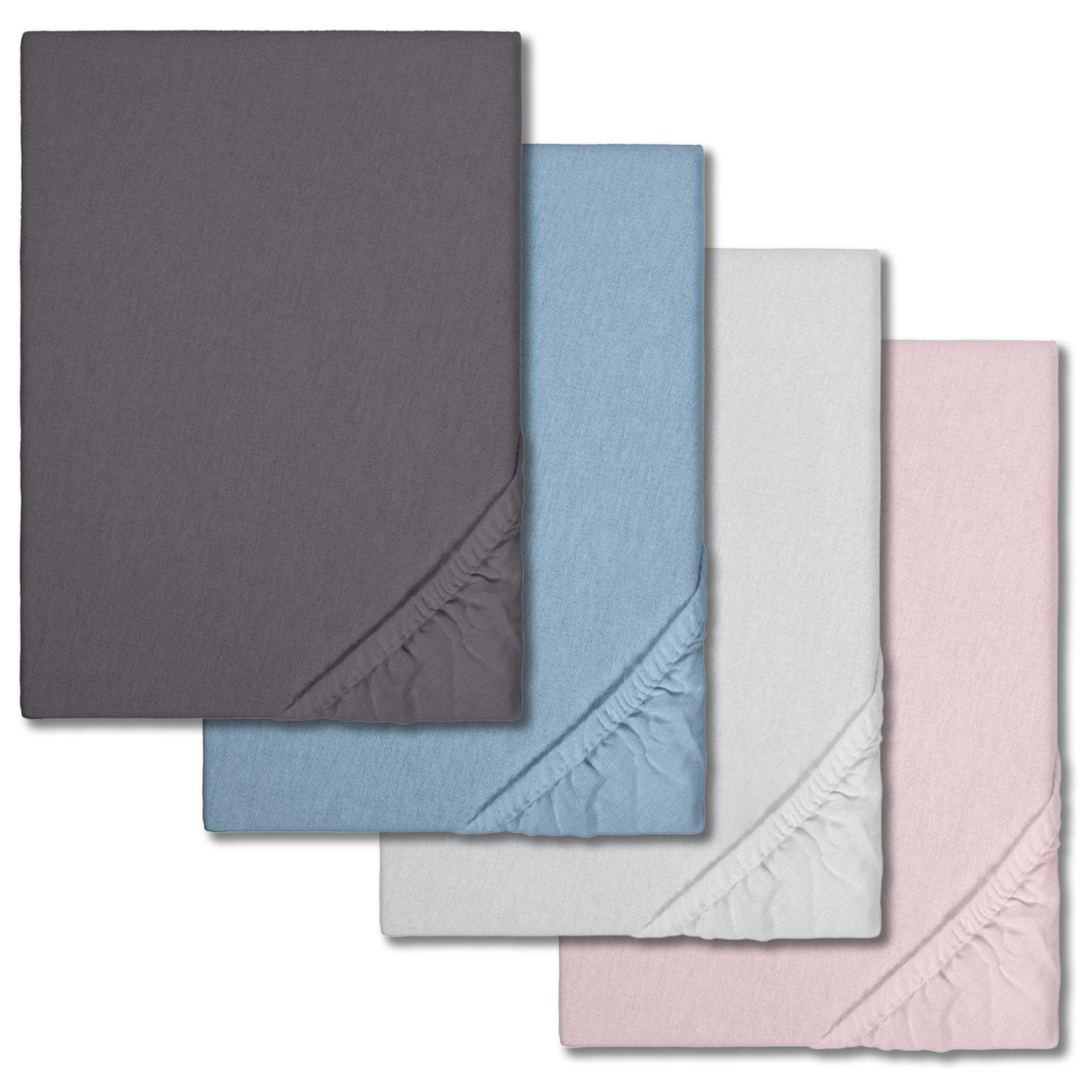 Pack económico 4 colores sábana bajera invierno polar 90 x 190 - 100 x 200 cm