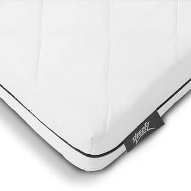 Sleezzz Superior pocket yaylı yatak 90 x 200 cm, yükseklik 18 cm, sertlik seviyesi H3 + yatak pedi / mattress topper 90 x 200 cm