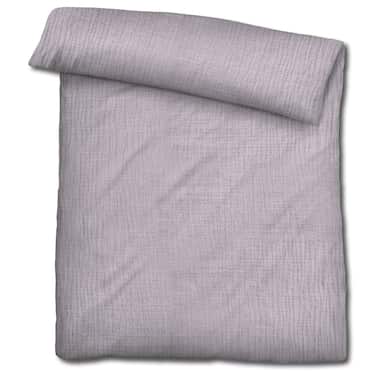Sleezzz® musliinist voodipesu lilla 155 x 220 cm + 80 x 80 cm