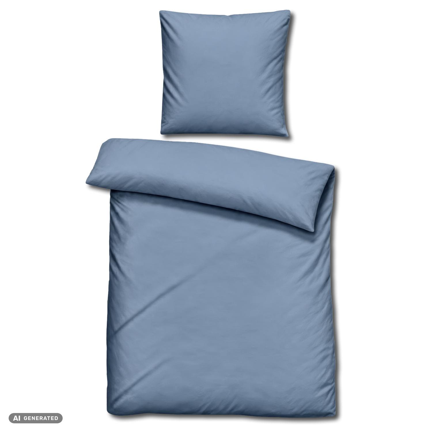 Juego de cama Cloud Comfort de satén Mako, 135 x 200 cm + 80 x 80 cm