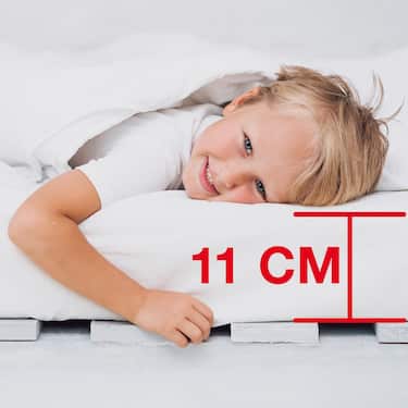 70 x 200 cm comfortschuim matras / topper Dream, hoogte 11 cm, hardheidsniveau H3