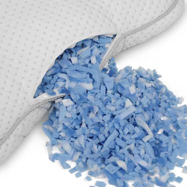 Sleezzz® premium gel foam contour and stomach sleeper pillow