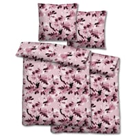 Dvojni paket posteljnine bobrovec 155 x 220 cm + 80 x 80 cm
