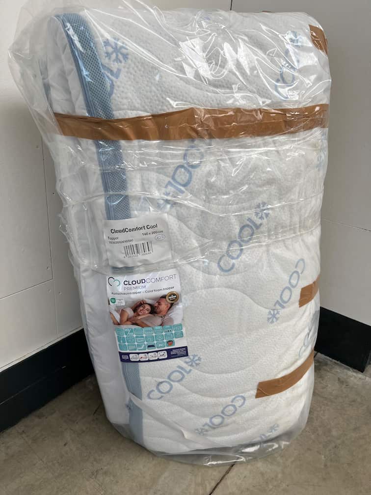 Verkkopalautus CloudComfort Cool Topper 140 x 200 cm H2/H3