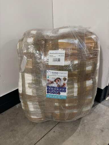 Online iade CloudComfort Premium soğuk sünger yatak 140 x 200 cm, yükseklik 15 cm, sertlik seviyesi H2/H3