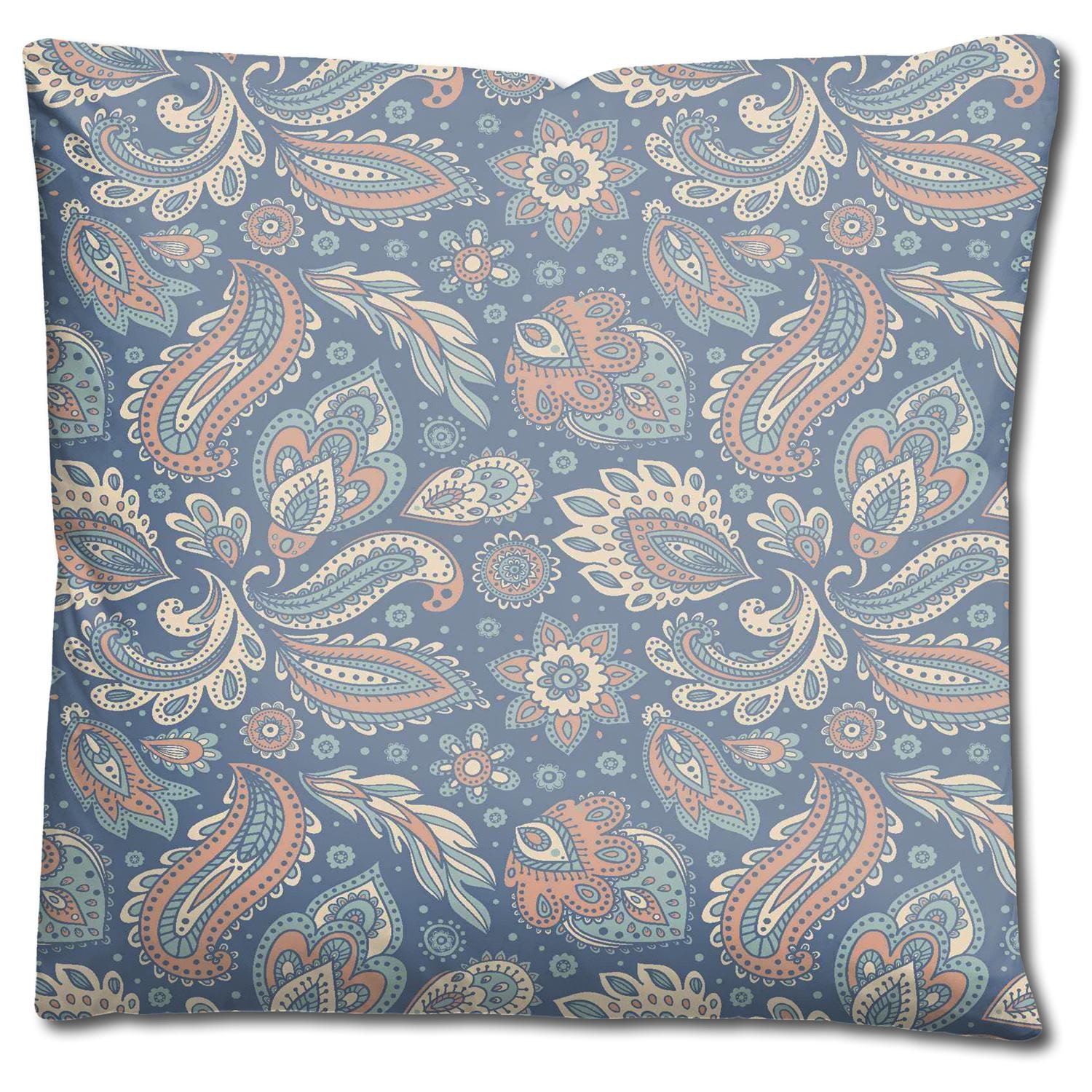 CloudComfort Basic microfiber bed linen paisley 135 x 200 + 80 x 80 cm