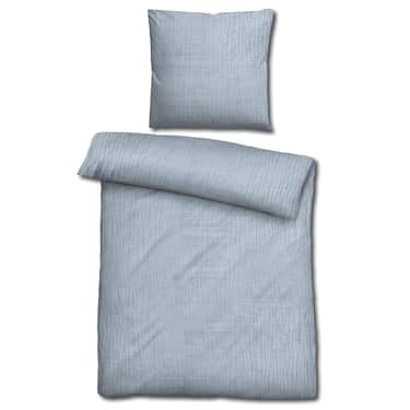 Paquete doble de ropa de cama de muselina Sleezzz® azul 135 x 200 cm + 80 x 80 cm