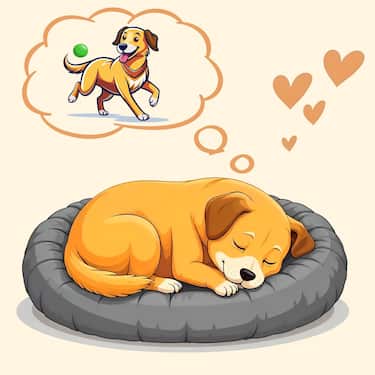 Cojín ergonómico para perros Petzzz Wormi L 100 x 70 x 14 cm