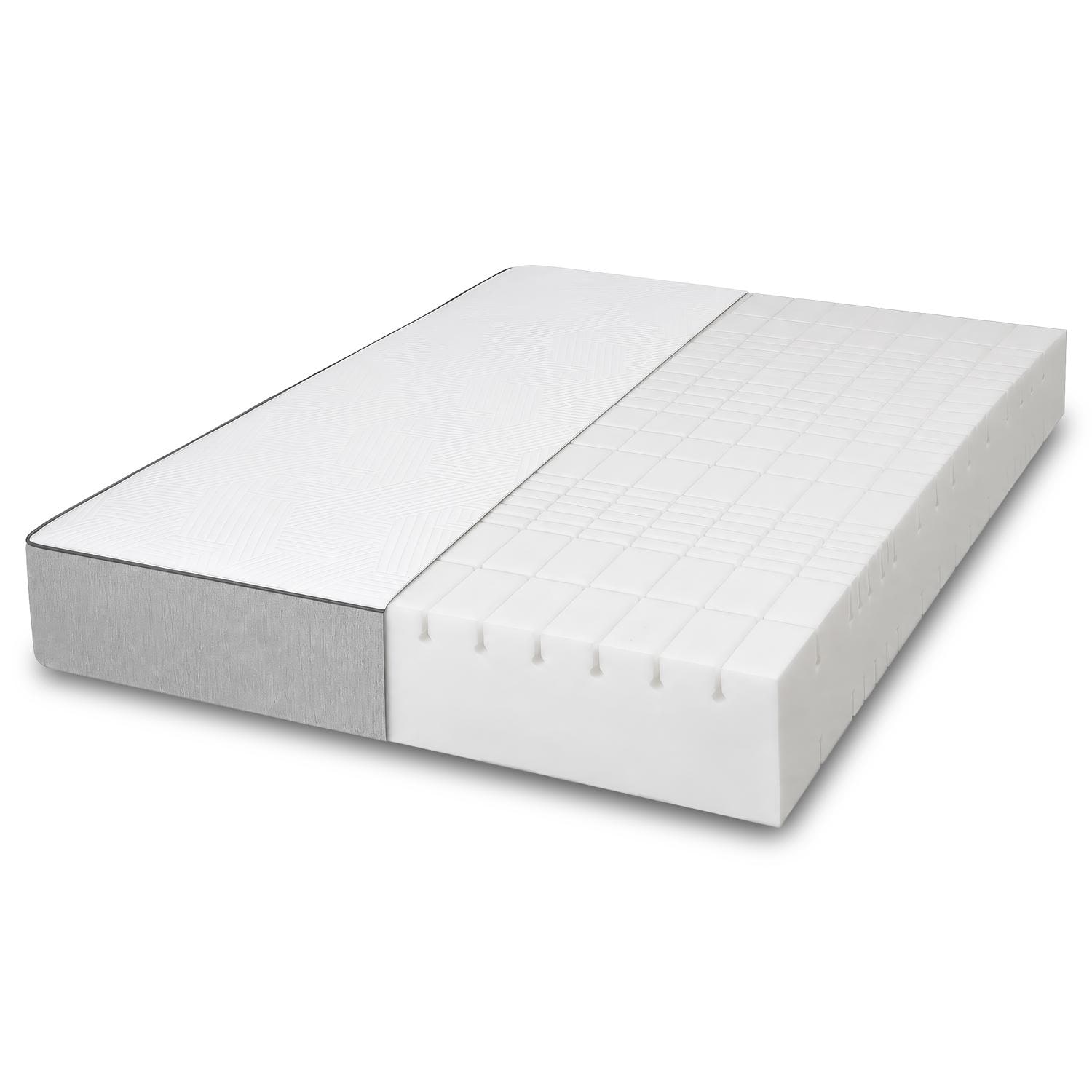 Colchón DeepComfort de 7 zonas, 90 x 210 cm, H3/H4