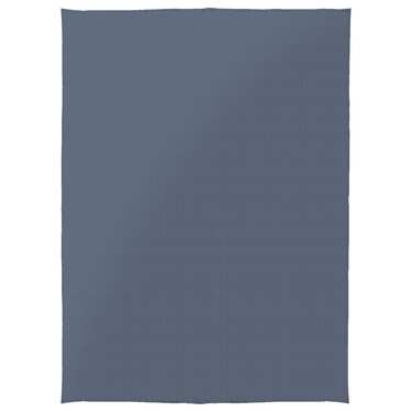 Manta piqué gofre algodón azul 150 x 200 cm